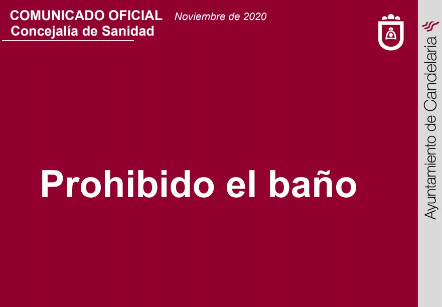 Prohibido el baño